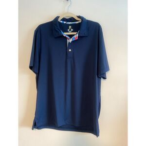Chubbies The Performance Polo Navy Blue Men's Size MEDIUM